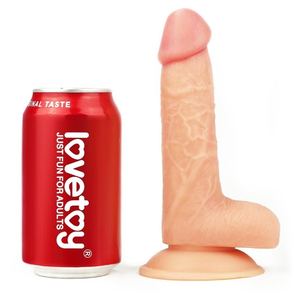 Lovetoy Easy Strapon 18 cm Kemerli Realistik Penis