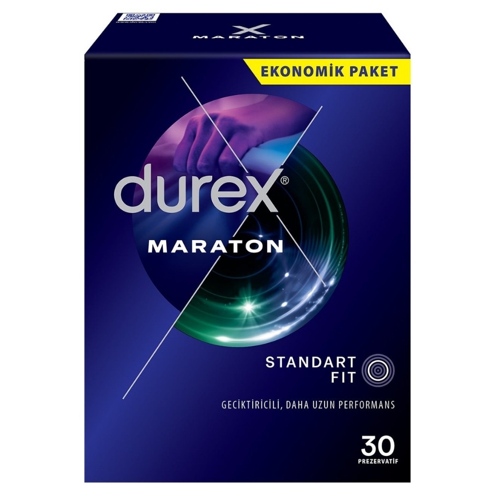 Durex Maraton 30'lu Prezervatif