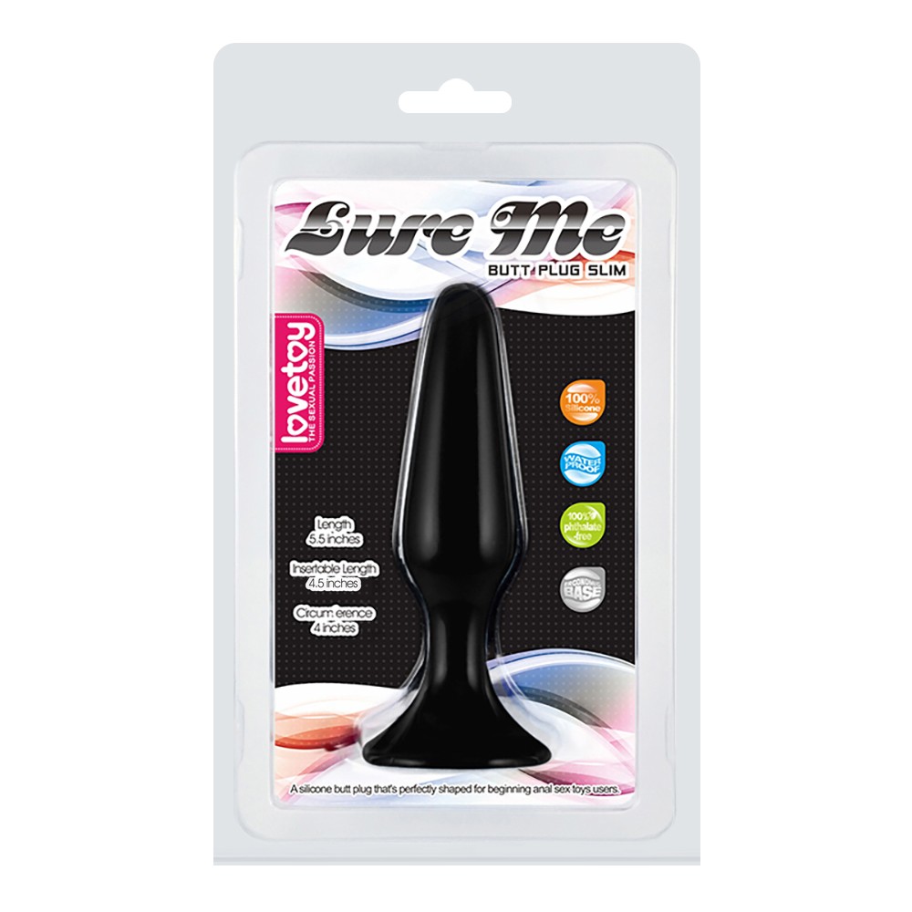 Lovetoy Lure Me Silicone Anal Plug L