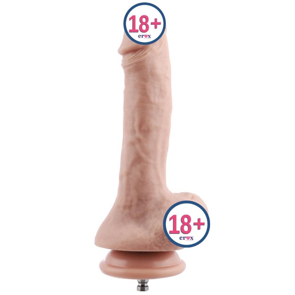 Hismith Sex Machine Dildo Natural Dokulu 20 Cm Realistik Penis