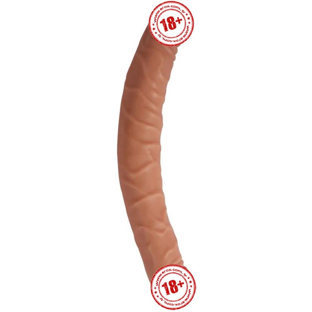 Xise Dildo Series Lester 33 Cm Çift Taraflı Realistik Penis