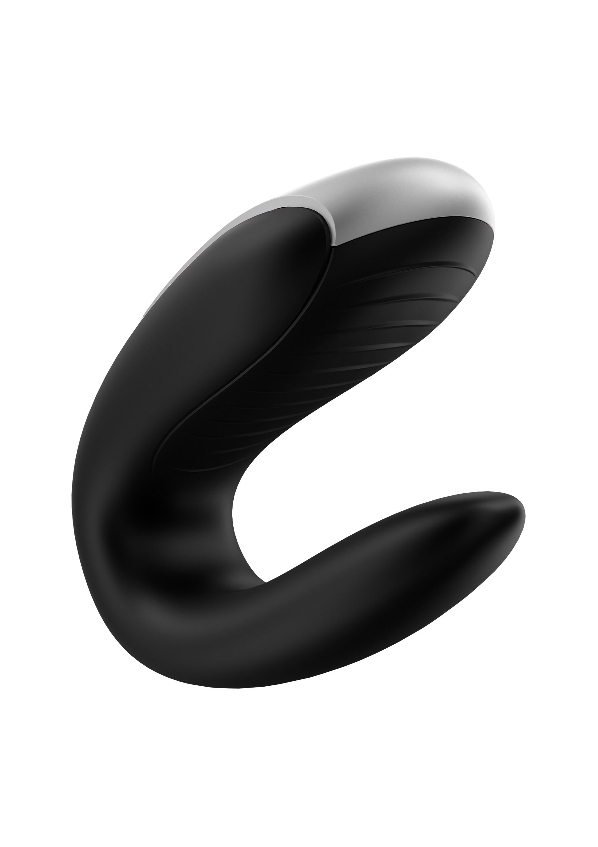 Satisfyer Double Fun Siyah Telefon ve Uzaktan Kumanda Kontrollü Vibratör