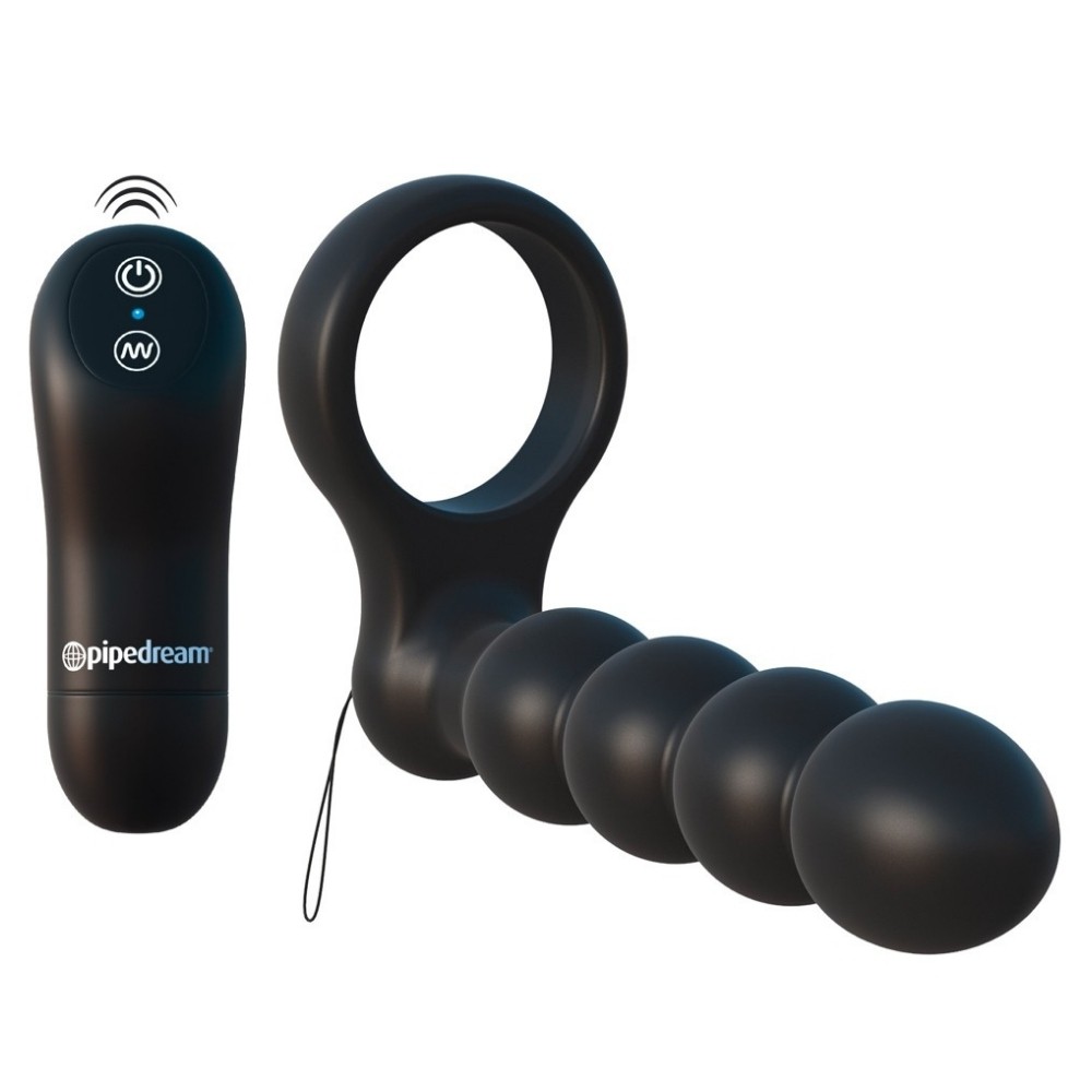 Pipedream Fantasy C-Ringz Remote Control Double Penetrator Anal Vibratör