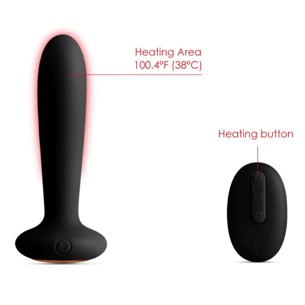 Svakom Primo Isıtmalı Uzaktan Kumandalı Prostat Masajı ve G-Spot Vibratör