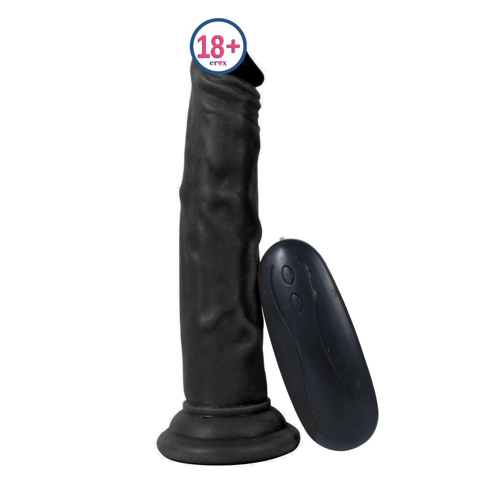 Dildo Series Naturo 18.5 Cm Zenci Anal ve Vajinal Penis