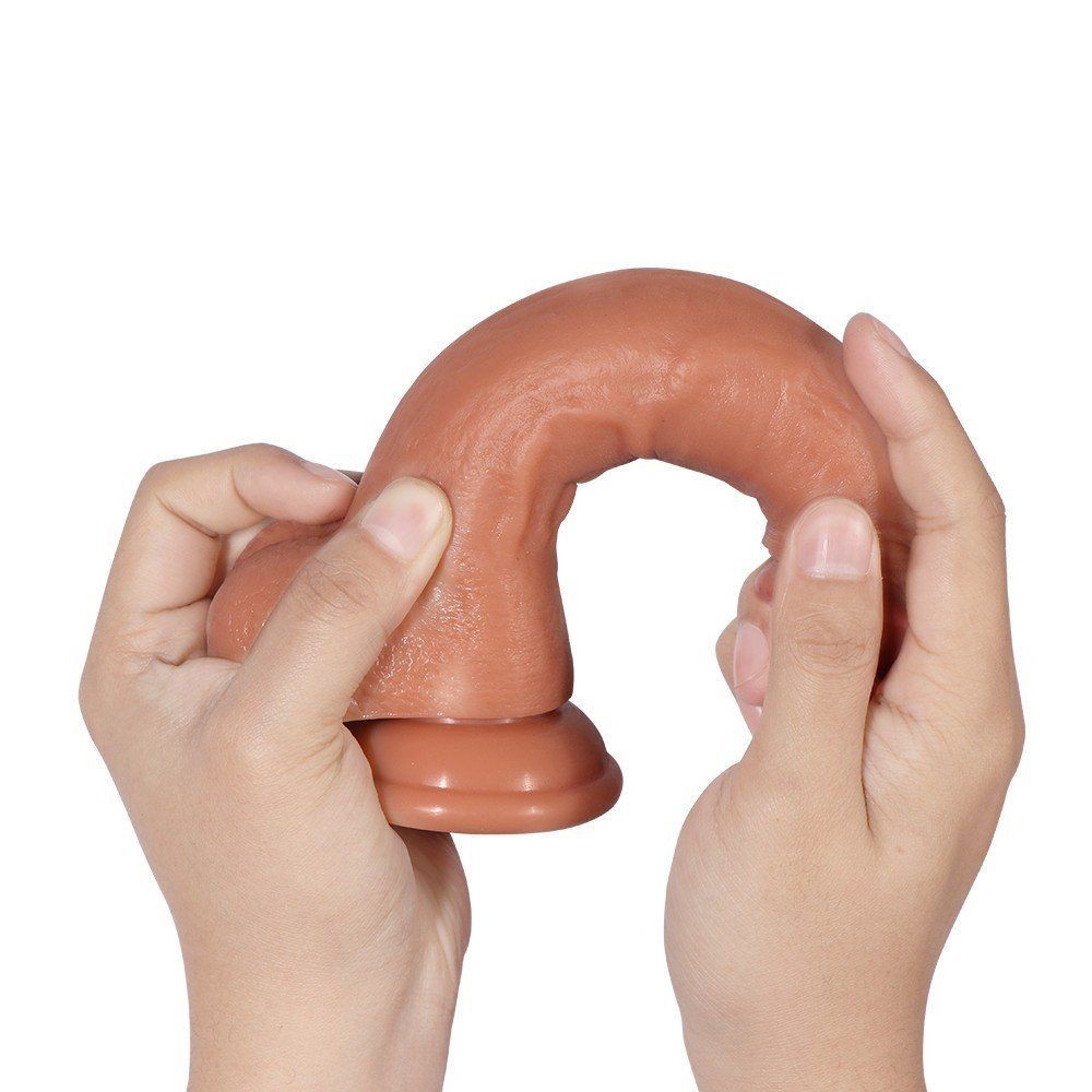 Dildo Series Archie Çift Katmanlı Ultra Yumuşak 21 Cm Realistik Penis