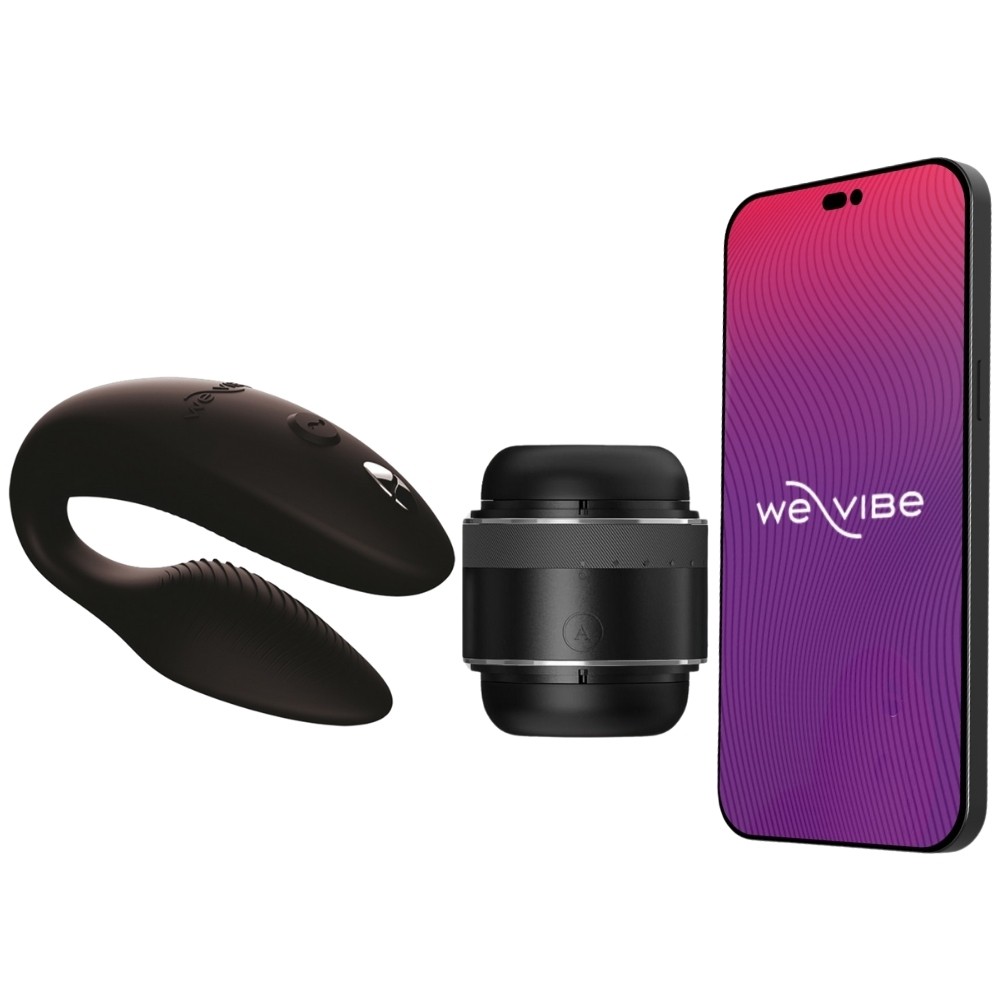 Arcwave Voy Stroker ve We-Vibe Sync 2 Çiftlere Özel Telefon Kontrollü Set