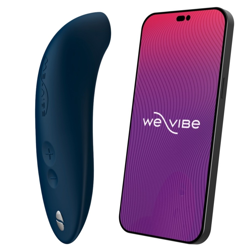 We-Vibe Melt Telefon Kontrollü ve Emiş Yapabilen Vibratör - Midnight Blue