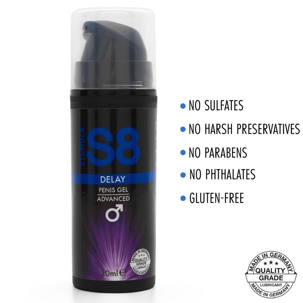 S8 Delay Gel Advanced Penis Kremi 30 Ml