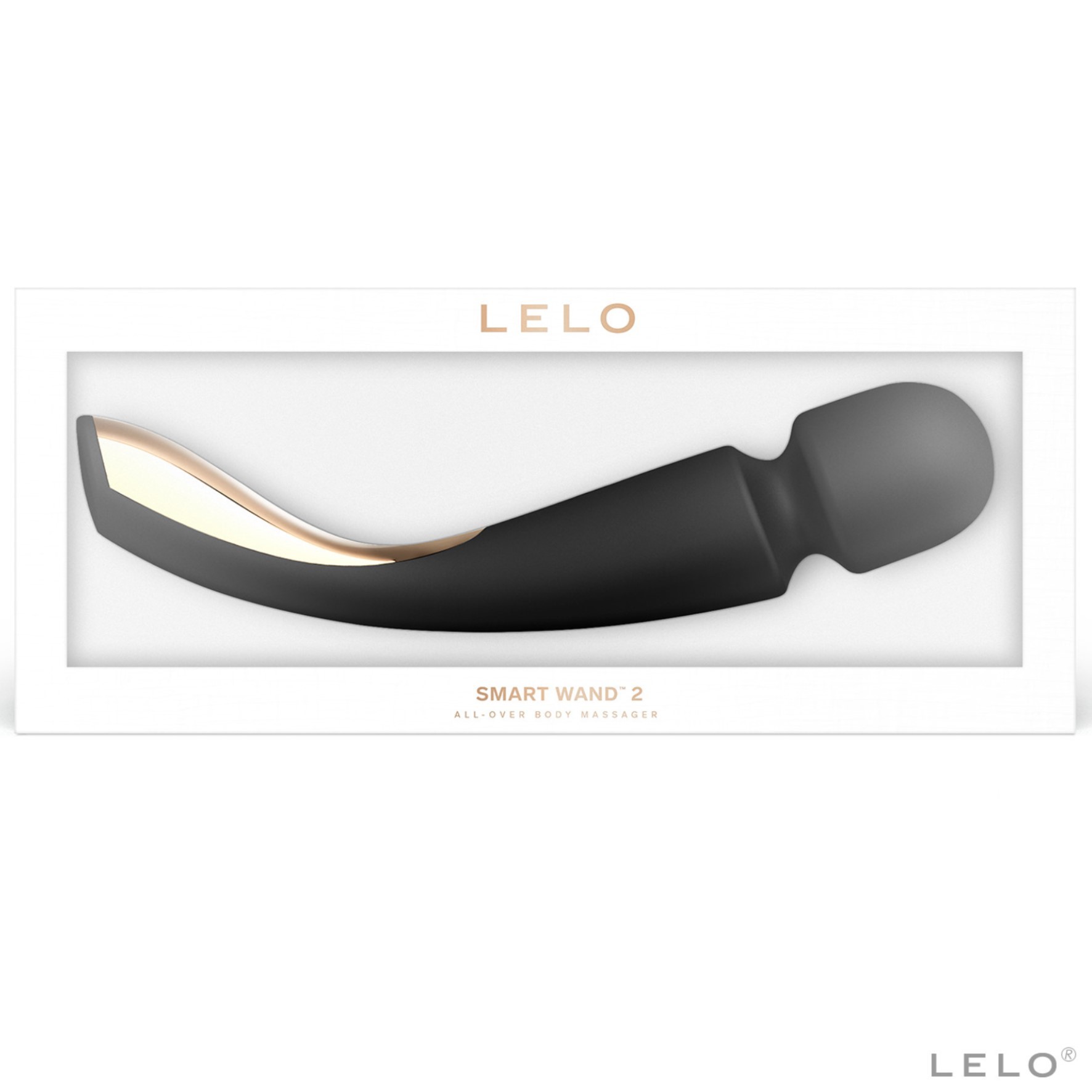 Lelo Smart Wand 2 Black Magic Massager Large Vibratör