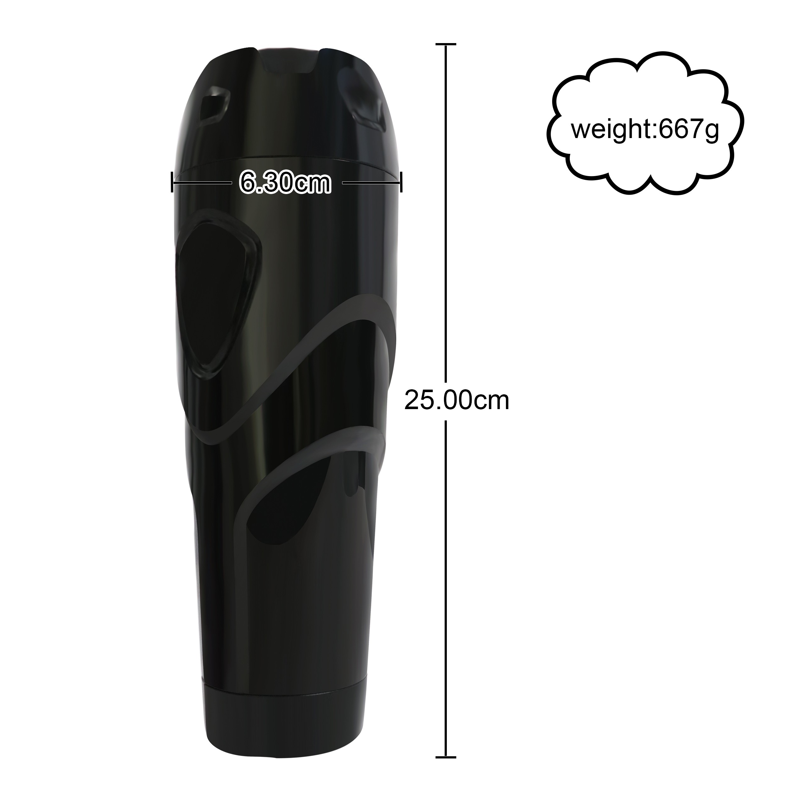 Shequ Vibrating Pussy Dot Titreşimli Vajinal Masturbator JC-MA70037