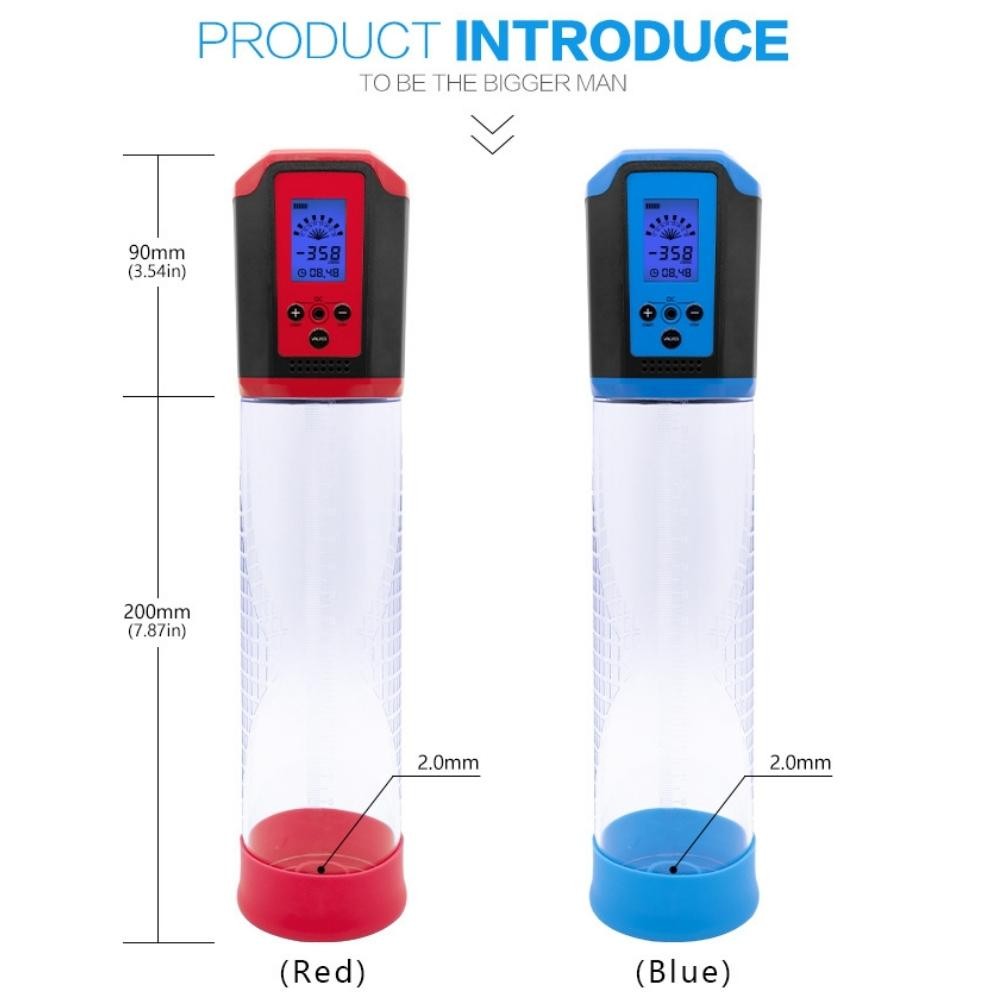 Canwin Bigger Man Passion Pump 8 Speed Otomatik Penis Pompası