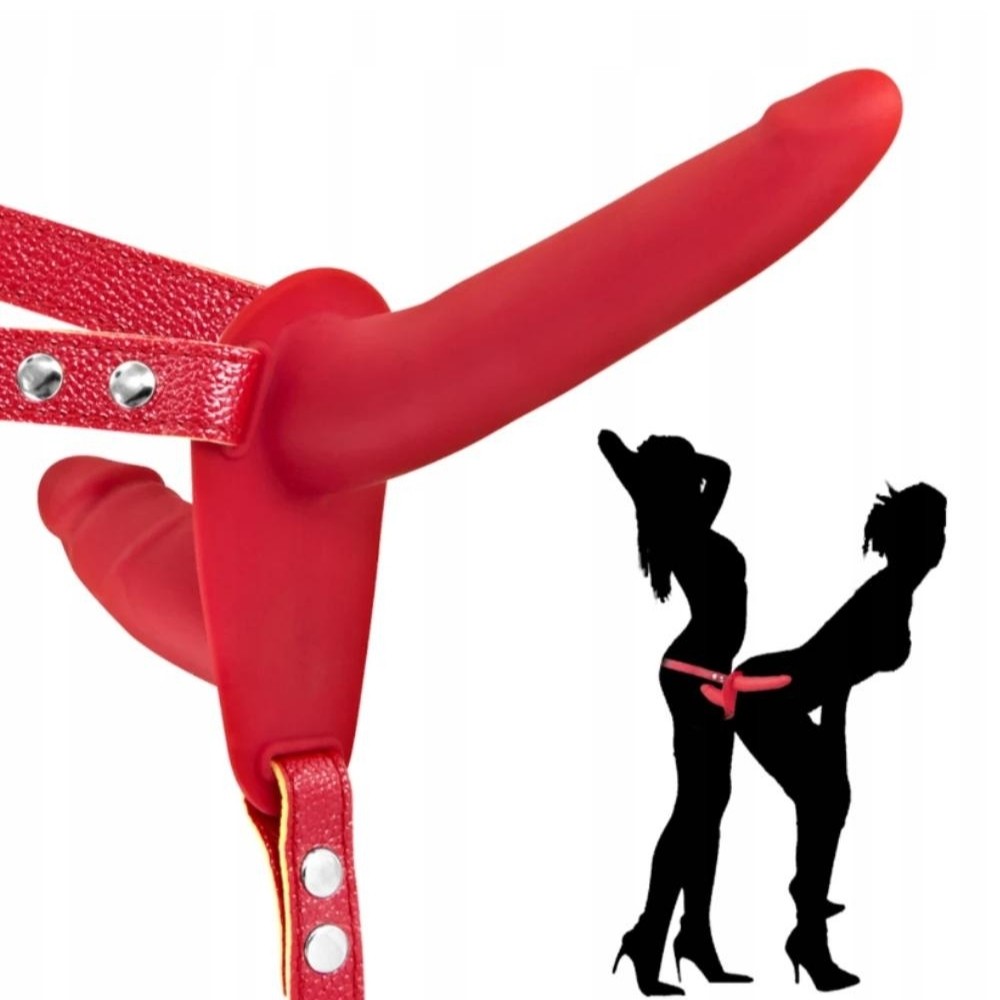 Erox Fetish Fantasy Series Double Penetrix Strap-On Biseksuel Dildo