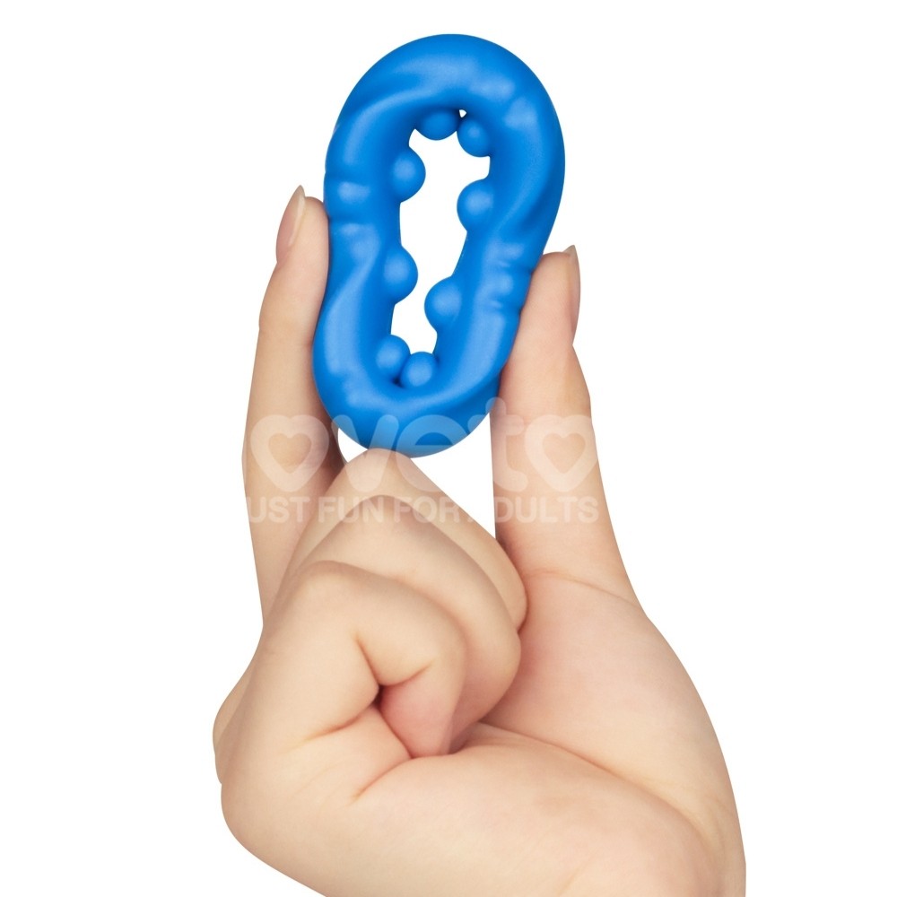 Lovetoy Pinnacle Pro Ridge Bump Stretcher Silikon Penis Halkası