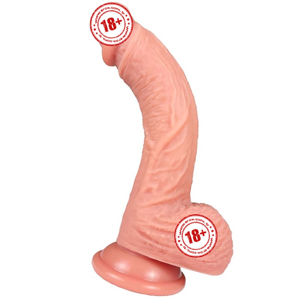 Shequ Dildo Series Deans Curve Natural Doku 21 cm Realistik Penis