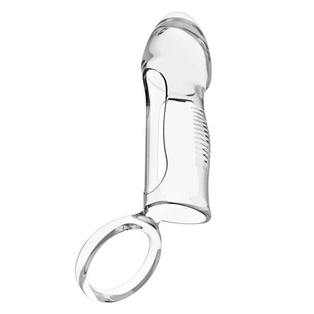 Leten Crystal Penis Sleeve G Point Penis Kılıfı 1