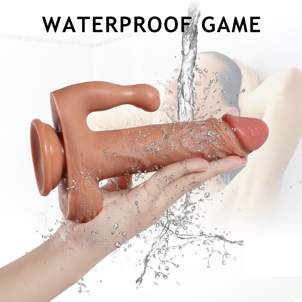 Dildo Series Brody Dual Titreşimli Realistik Penis 21.5 Cm