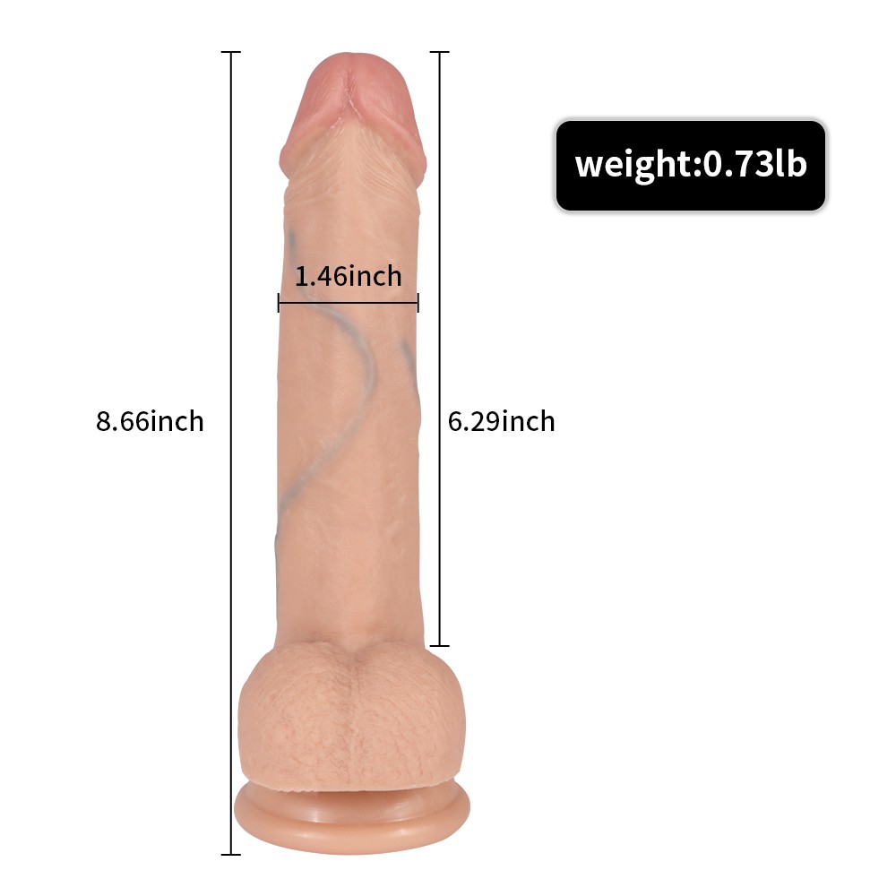 Dildo Series Sean Lifelike 22 Cm Realistik Penis