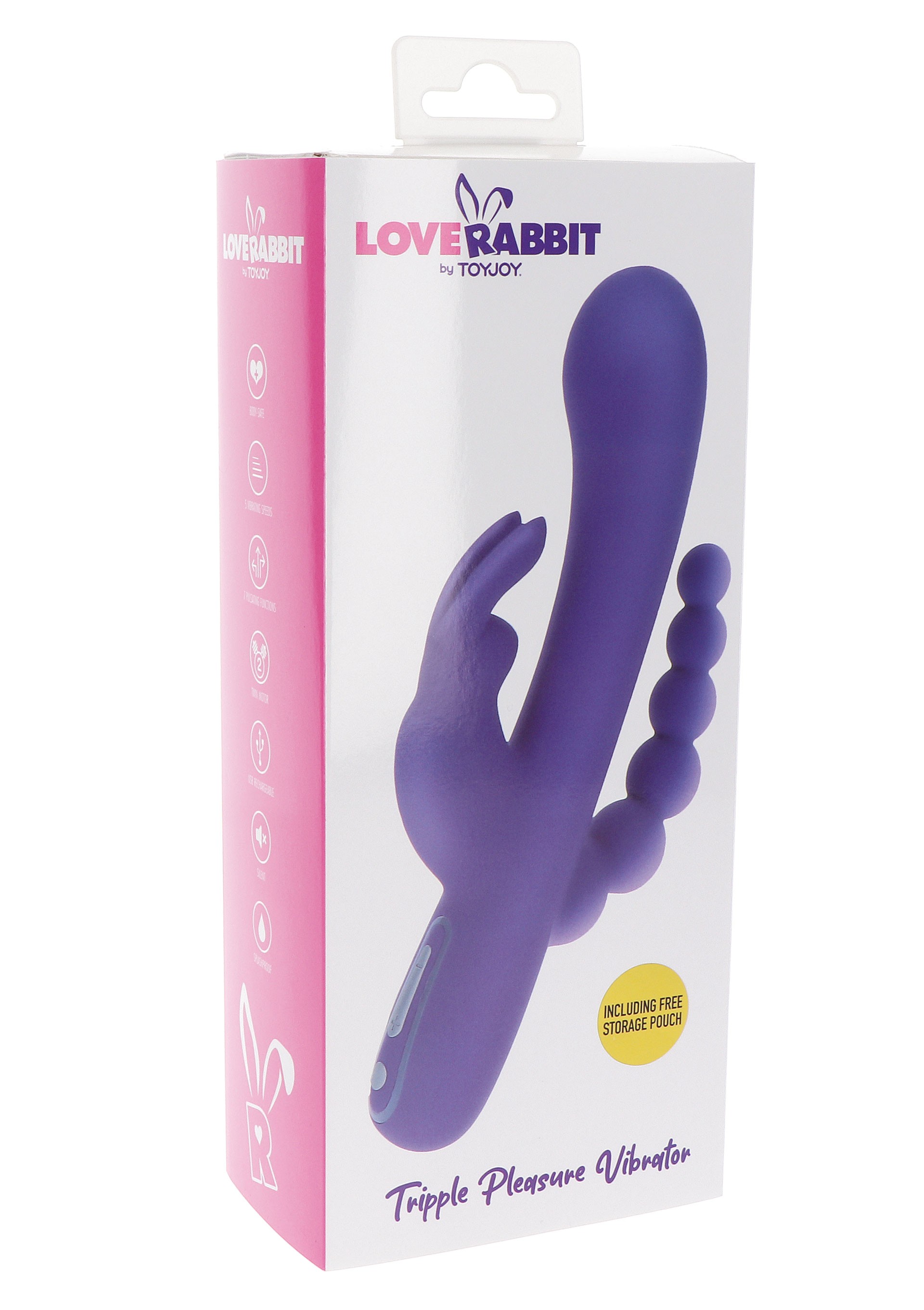 Toy Joy Love Rabbit Triple Pleasure 3 Nokta Vibratör
