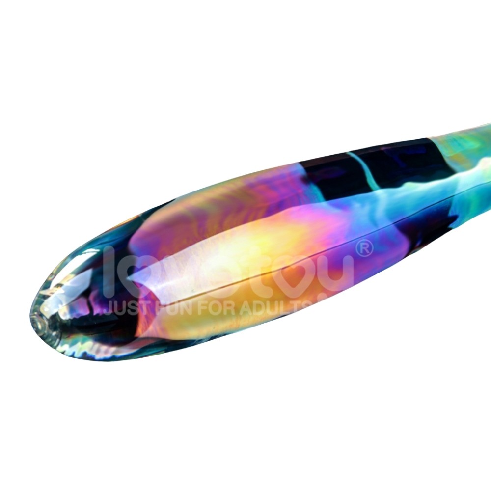 Lovetoy Twilight Gleam Glass Dildo Çift Taraflı Cam Dildo