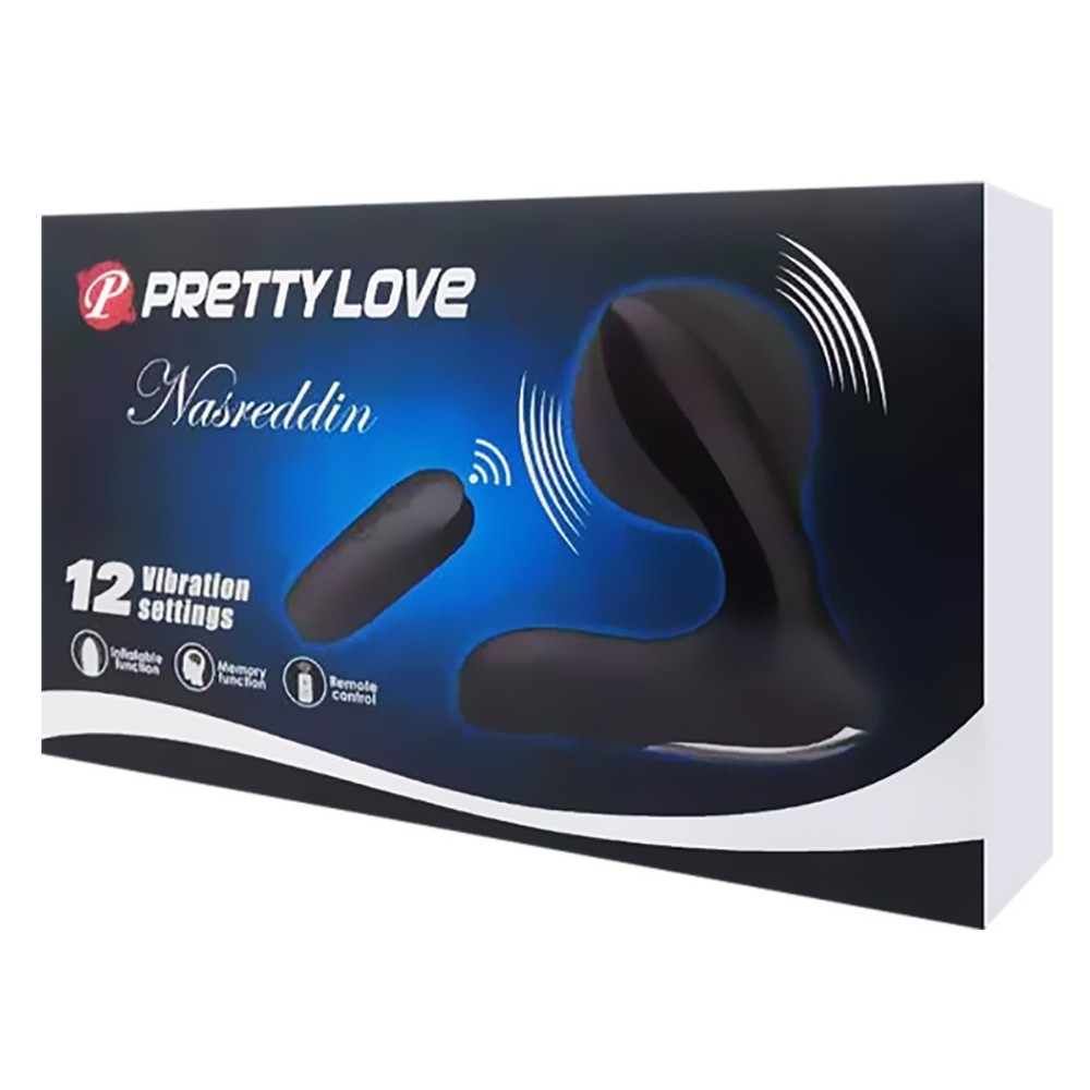 Pretty Love Nasreddin 12 Modlu Şişebilir Prostat Masaj Vibratör