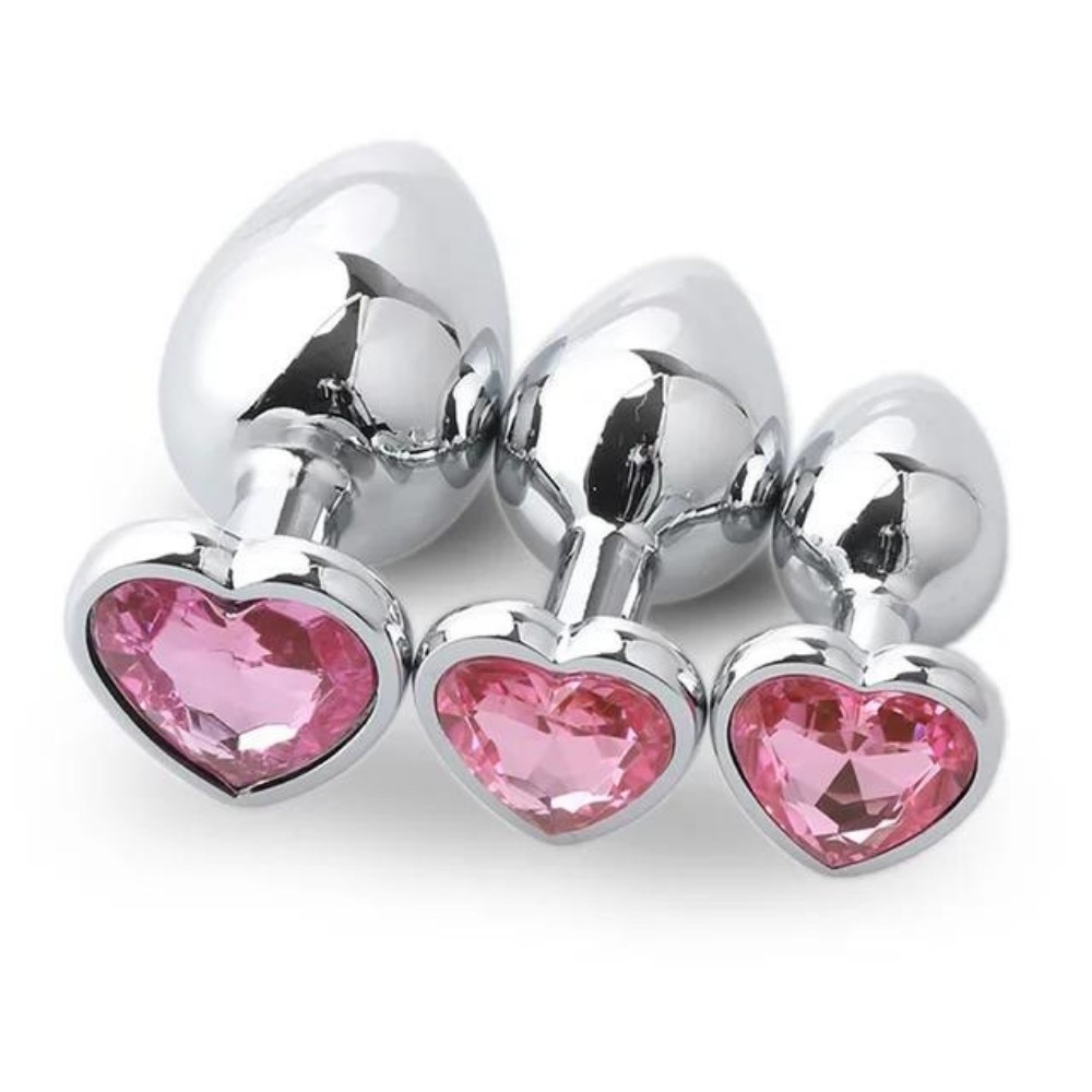 Erox My Heart Jewellery Kalpli Metal Anal Plug Large