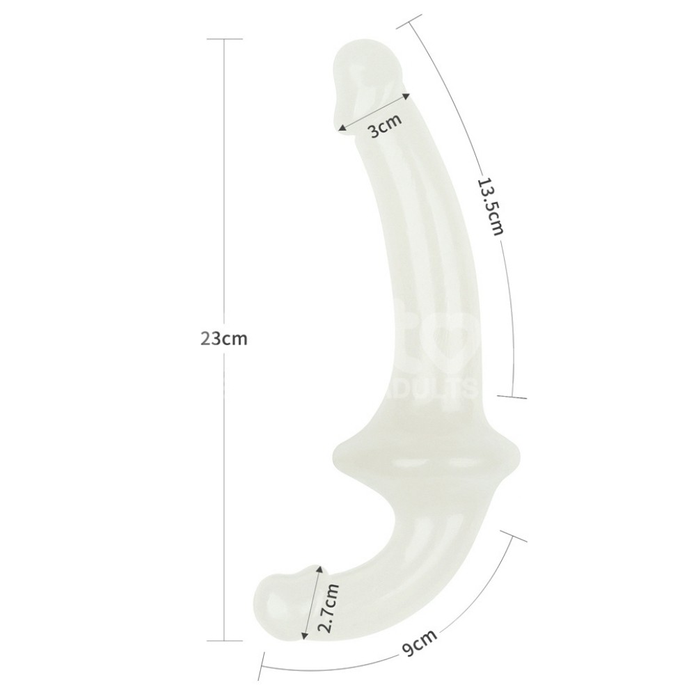 Lovetoy Lumino Play Double Dildo 23 Cm Çift Taraflı Realistik Dildo