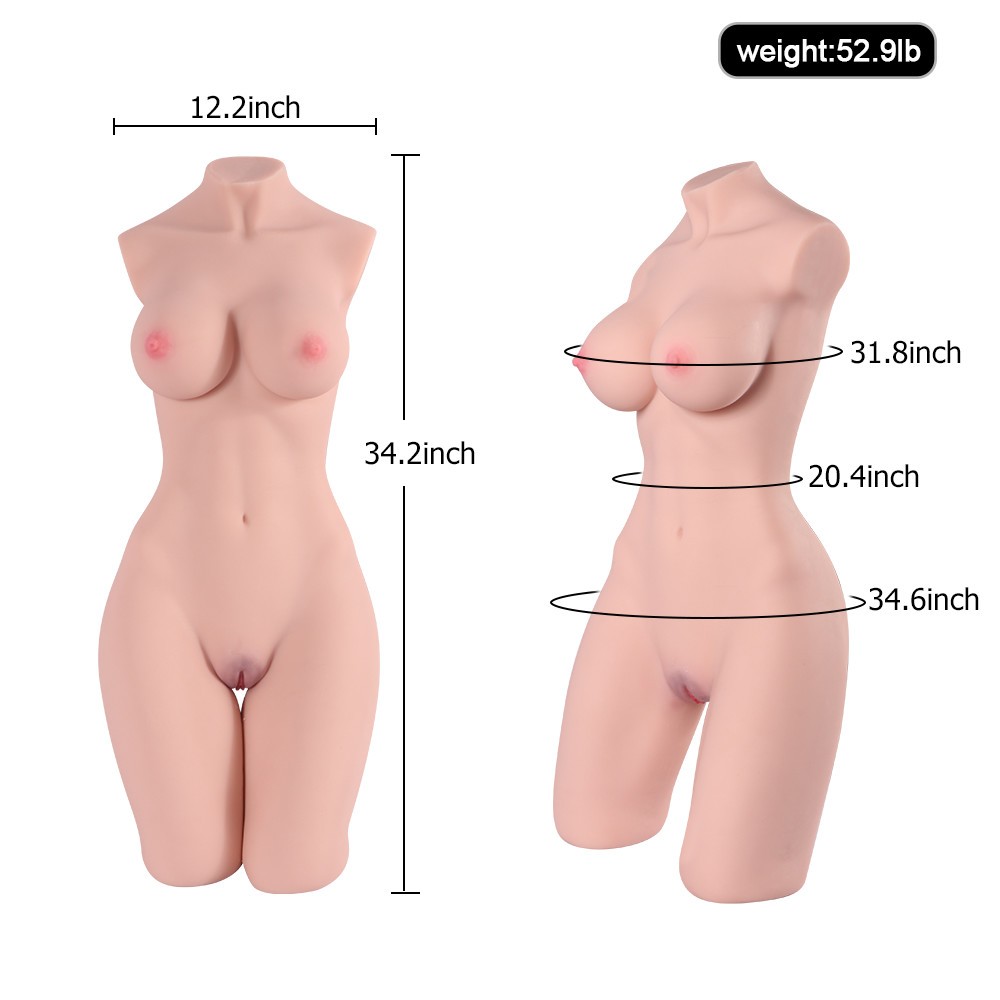 Shequ Erica Skeleton Hareketli Pozisyon Silikon Vücut Masturbator SQ-MA20013