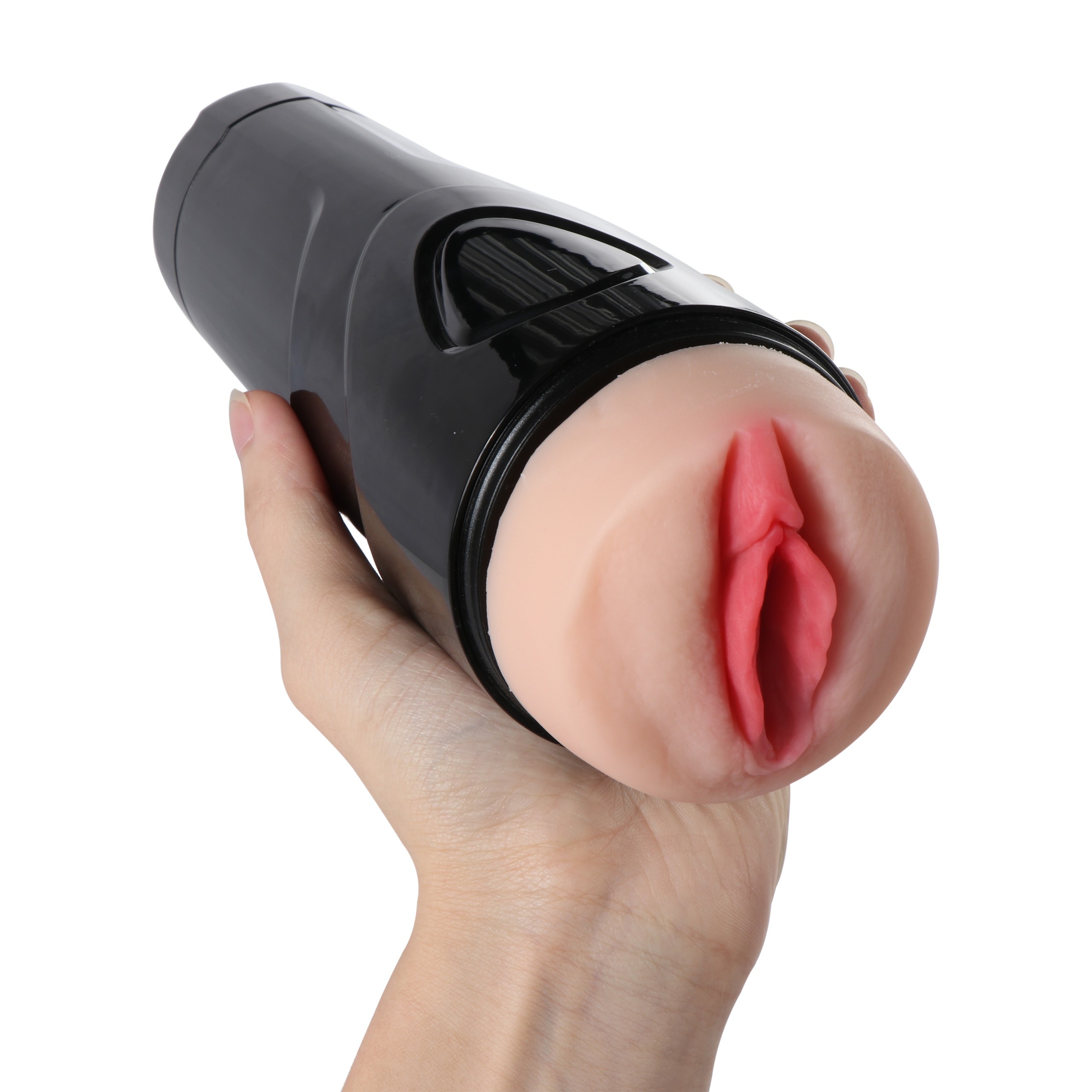 Shequ Dot Sabitlenebilir 3 Hız 7 Mod Titreşimli Realistik Vajina