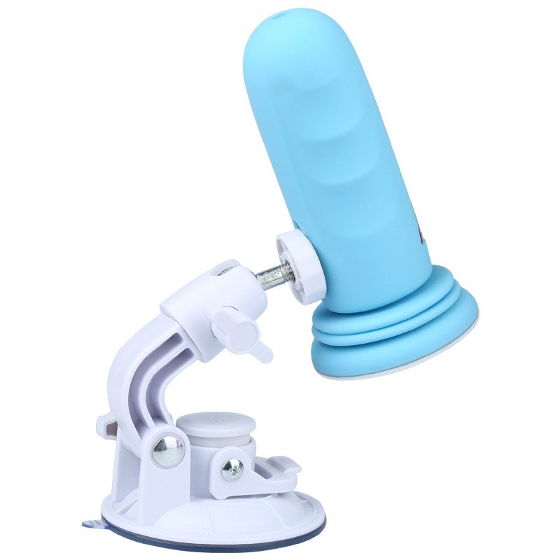 Realistik Penis Uyumlu Isıtmalı Profesyonel Seks Makinesi Mavi