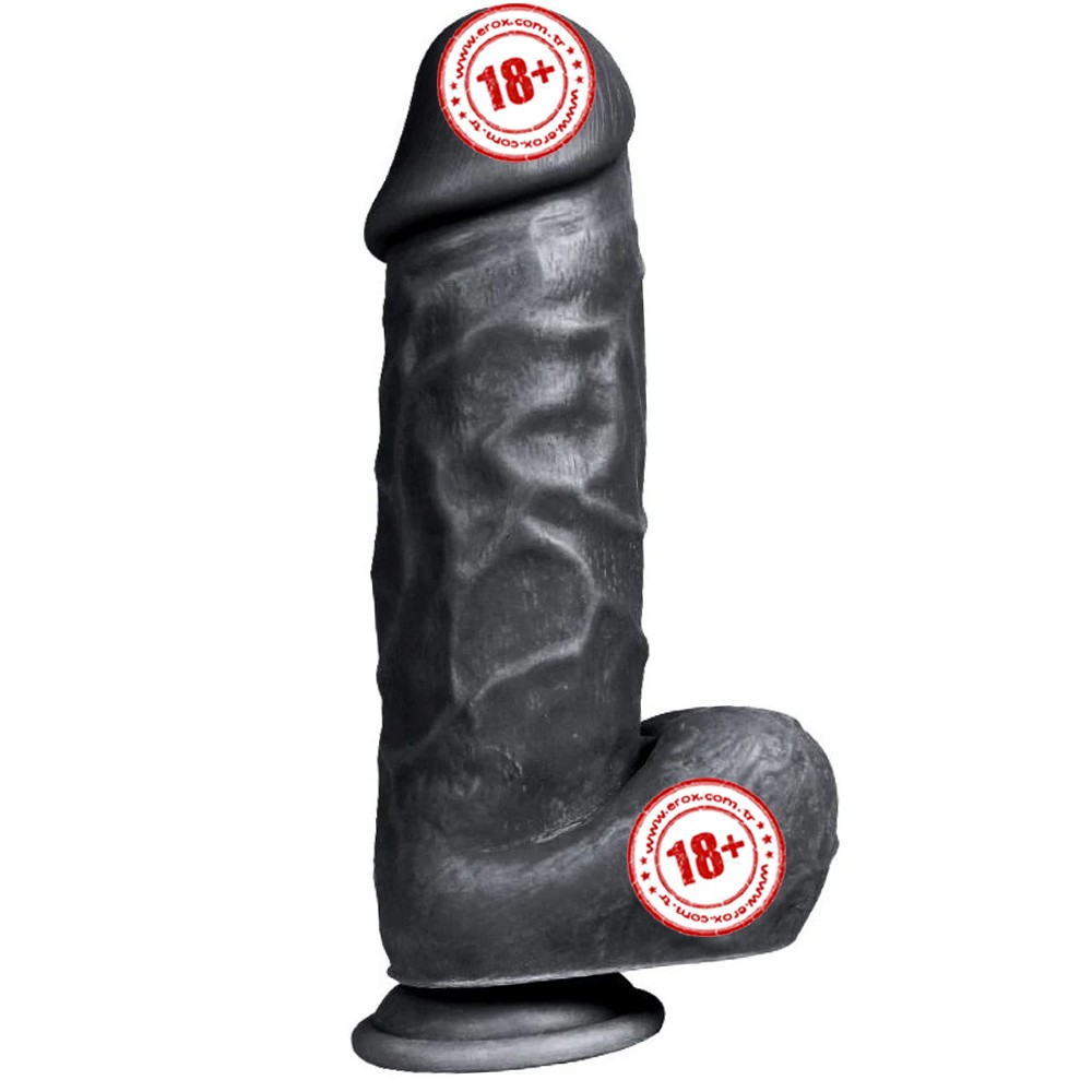 Xise Dildo Series X-Men Flexible Kalın Realistik Penis XS-WBC10011-Black