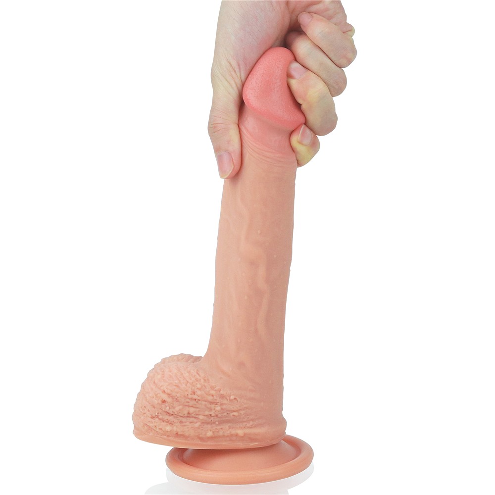 Çift Katmanlı 21 cm Kemerli Realistik Penis