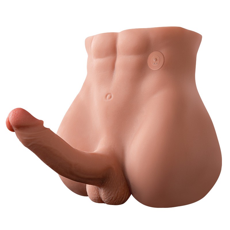 Shequ Bartlett Ass Hareketli Erkek Yarım Vücut Masturbator SQ-MAR30019V