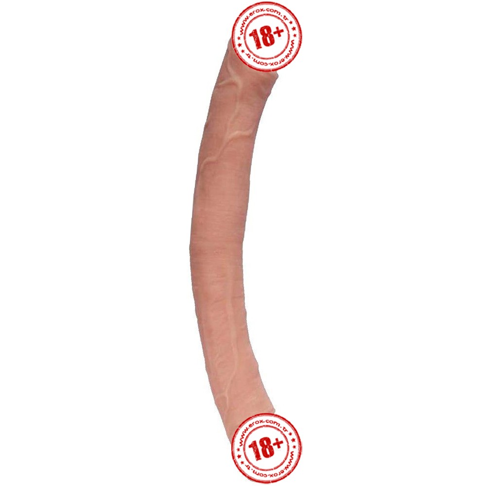 Shequ Dildo Series Elvis 30 Cm Çift Taraflı Realistik Penis