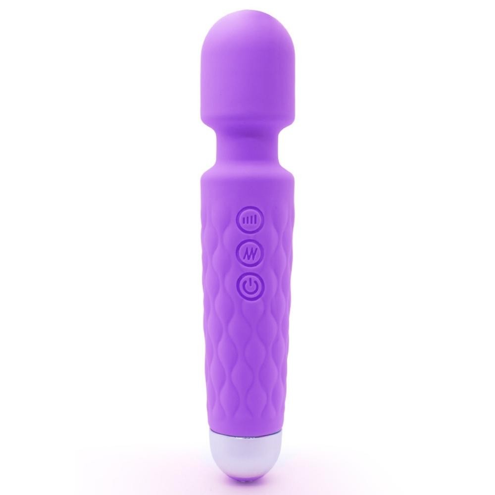 Erox Massage Vibes Purple Ultra Güçlü 20 Mod Usb Şarjlı Masaj Vibratör