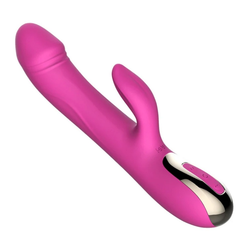 Leten Luxury Thrusting İleri Geri Hareketli Rabbit Vibrator