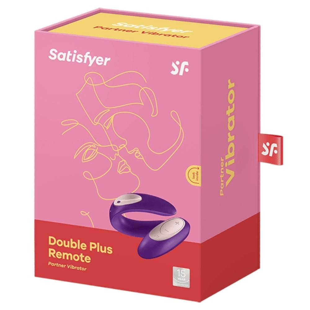 Satisfyer Double Partner Plus Kumandalı Vibratör