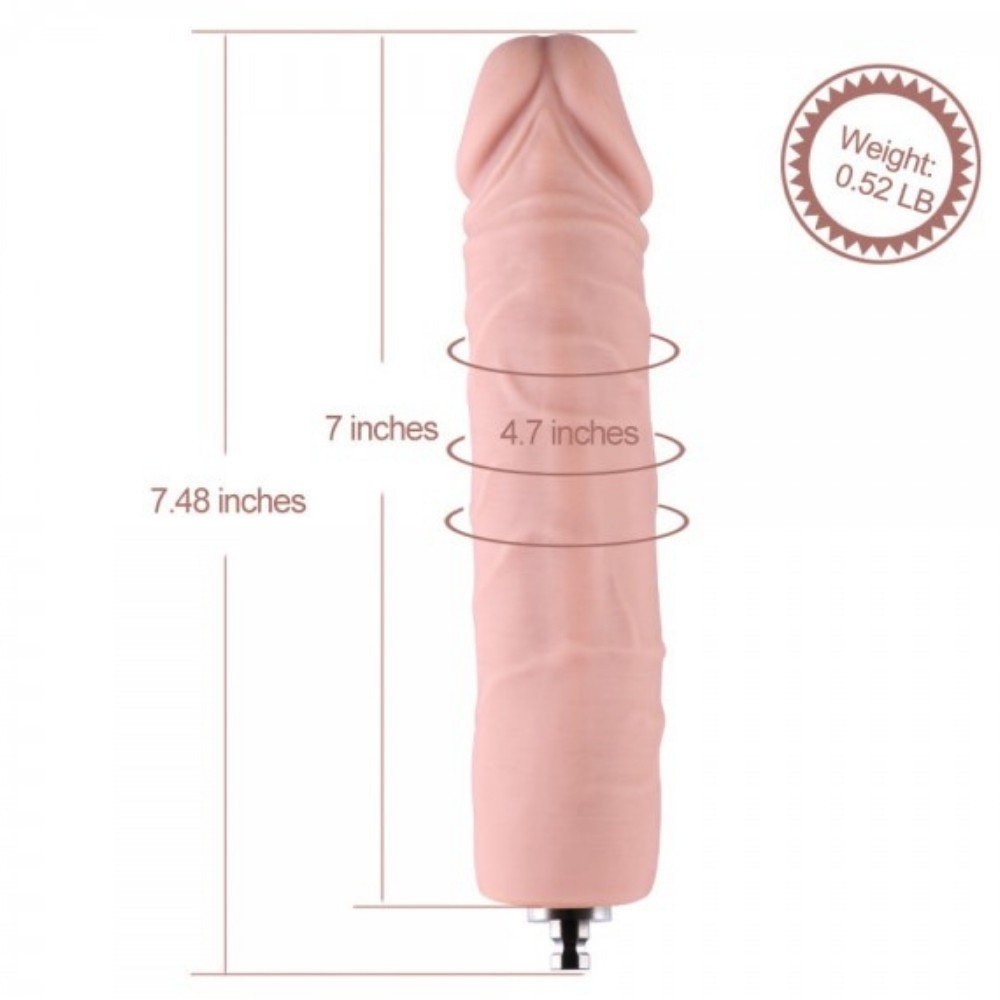 Hismith Sex Machine Dildo KlicLok 18 Cm Realistik Penis