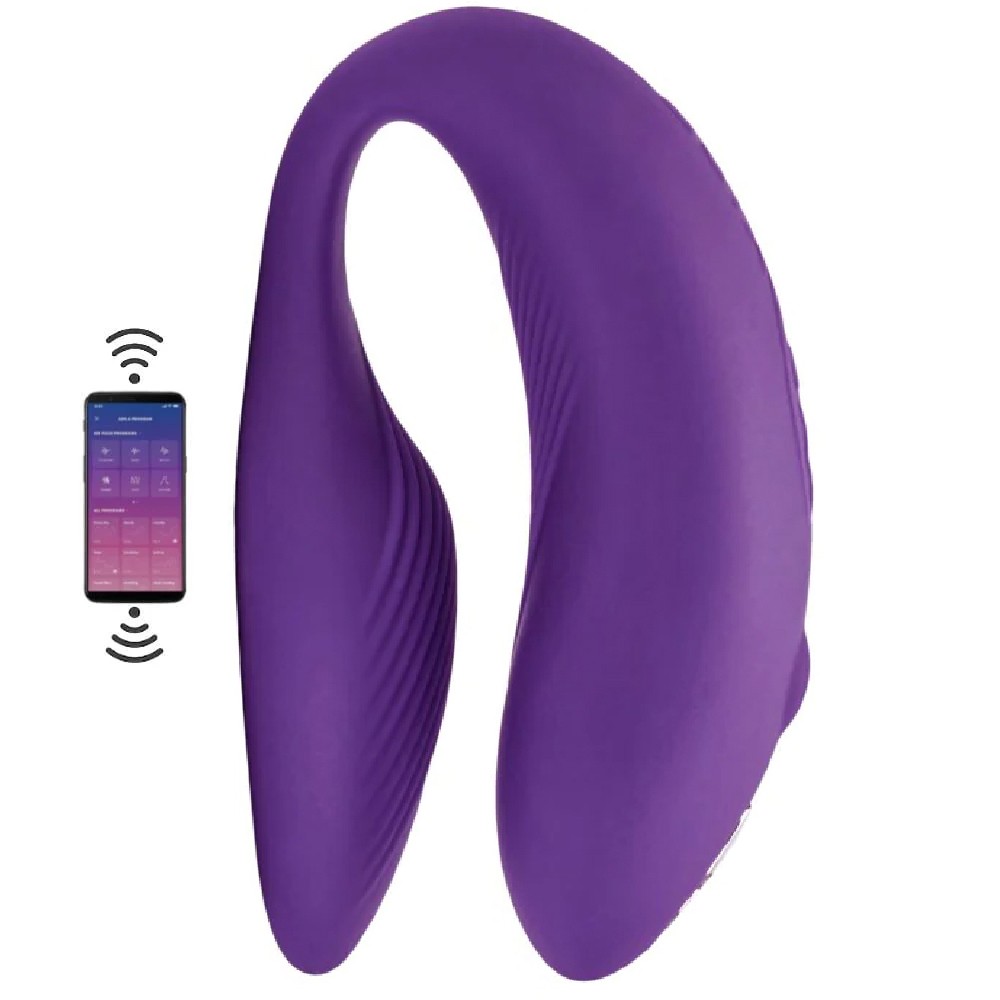 We-Vibe Chorus Çiftlere Özel Telefon Kontrollü Vibratör - Purple
