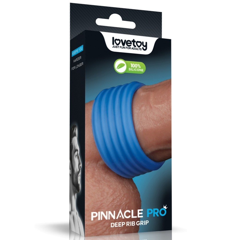 Lovetoy Pinnacle Pro Deep Rib Grip Ring Penis Halkası