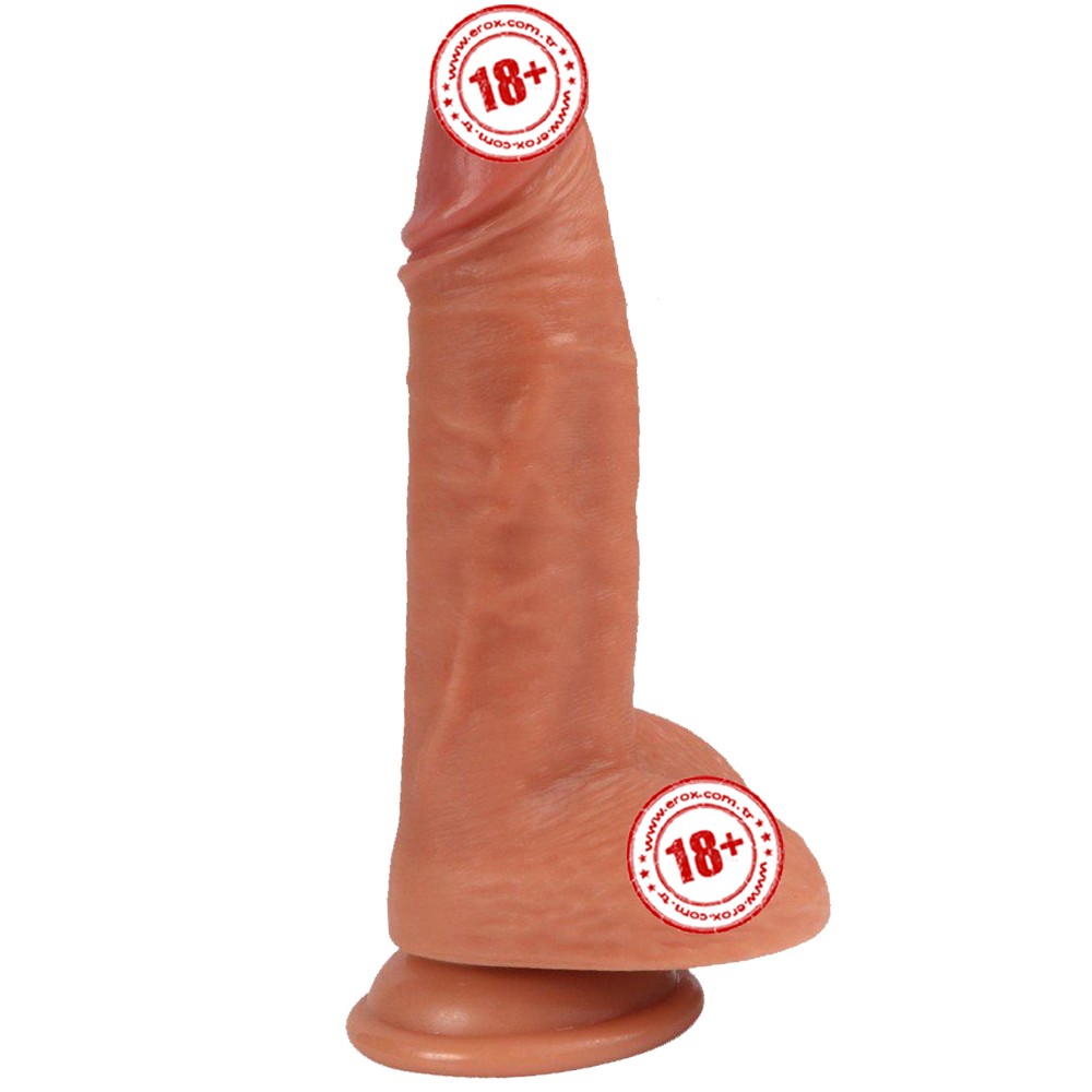 Shequ Castiel's Dildo Series 19 Cm Et Dokulu Realistik Penis SQ-WBD10008