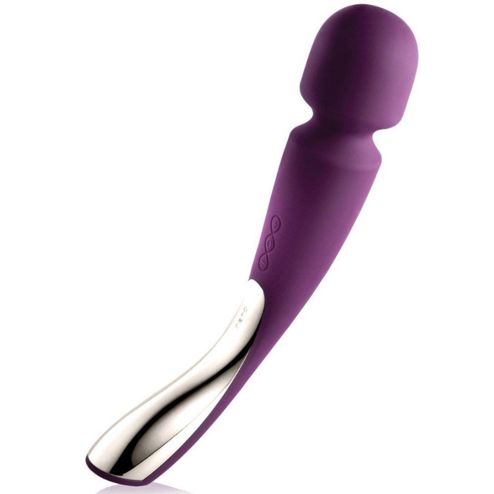 Lelo Smart Wand Massager Plum Lüks Magic Wand Masaj Aleti Vibratör