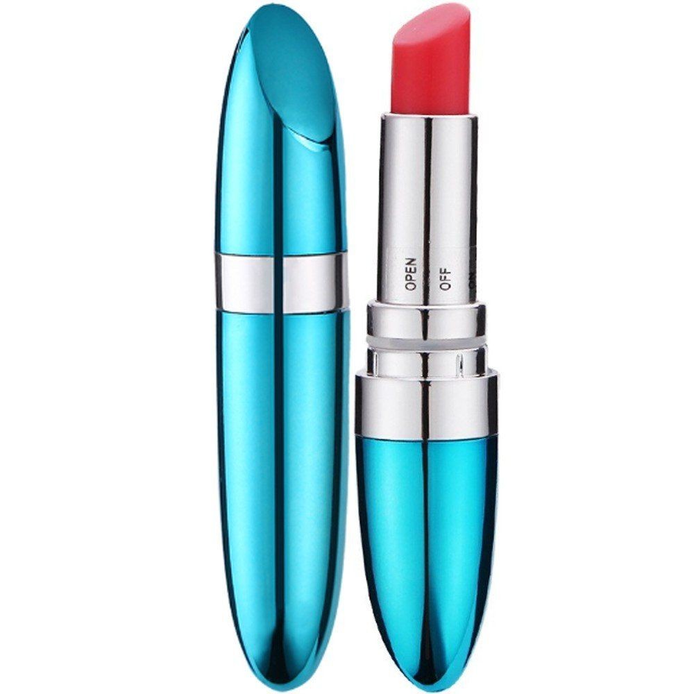Erox Lipstick Blue Mini Ruj Vibratör