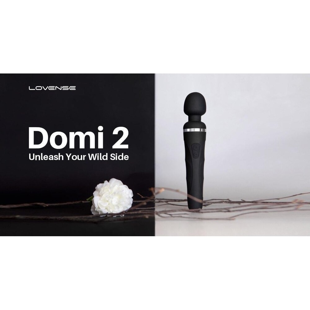 Lovense Domi 2 Ultra Güçlü Akıllı Telefon Uyumlu Masaj Aleti Vibratör