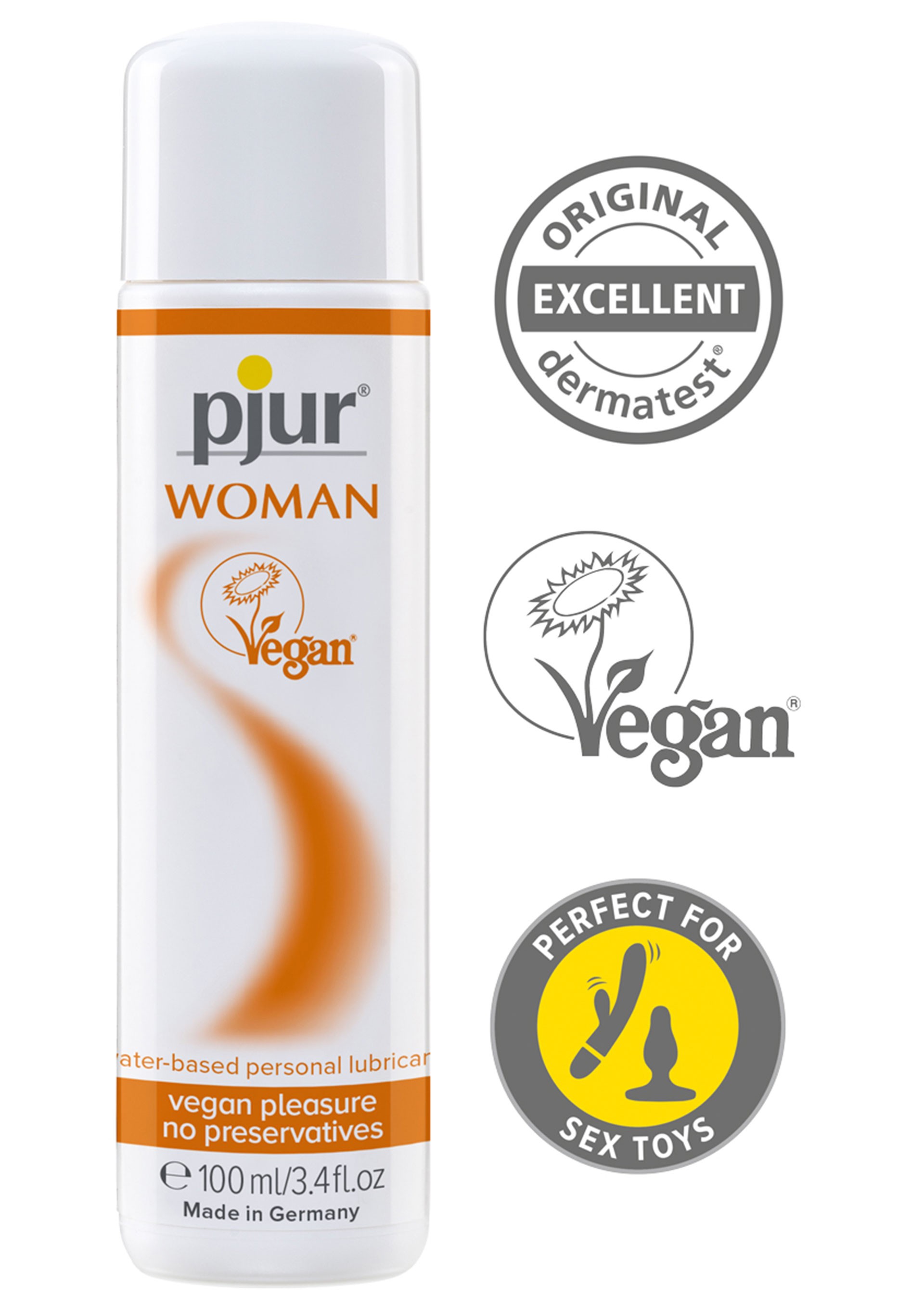 Pjur Woman Vegan Su Bazlı Kayganlaştırıcı Jel 100 ml