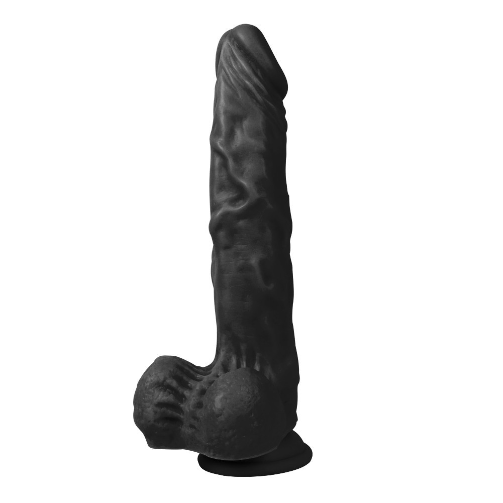 Victory Hero 24 Cm Vantuzlu Realistik Zenci Penis