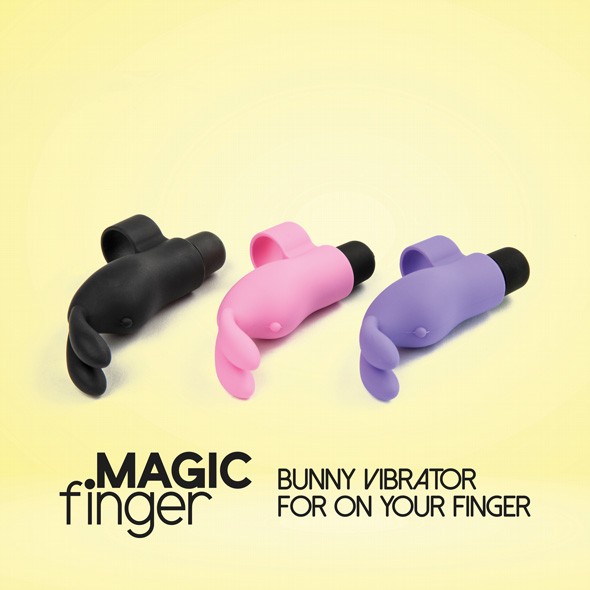 FeelzToyz Magic Finger Parmak Vibratör Black