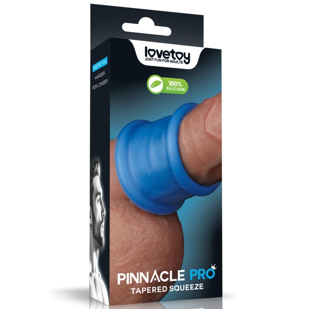 Lovetoy Pinnacle Pro Tapered Squeeze Silikon Penis Halkası