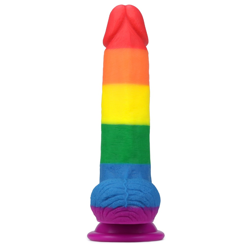 Lovetoy Prider 19.5 cm Renkli Realistik Penis