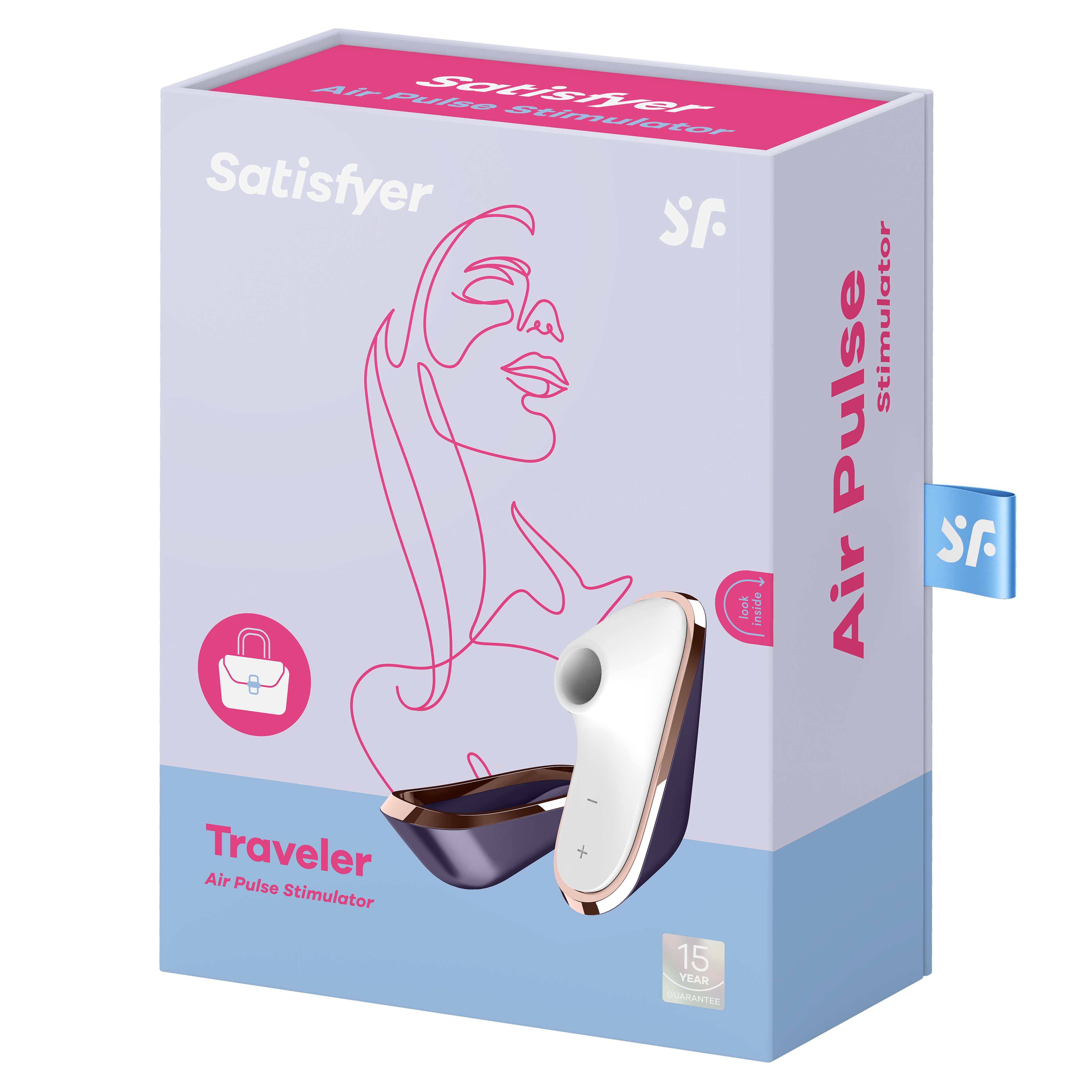 Satisfyer Pro Traveler Emiş Yapabilen Vibratör
